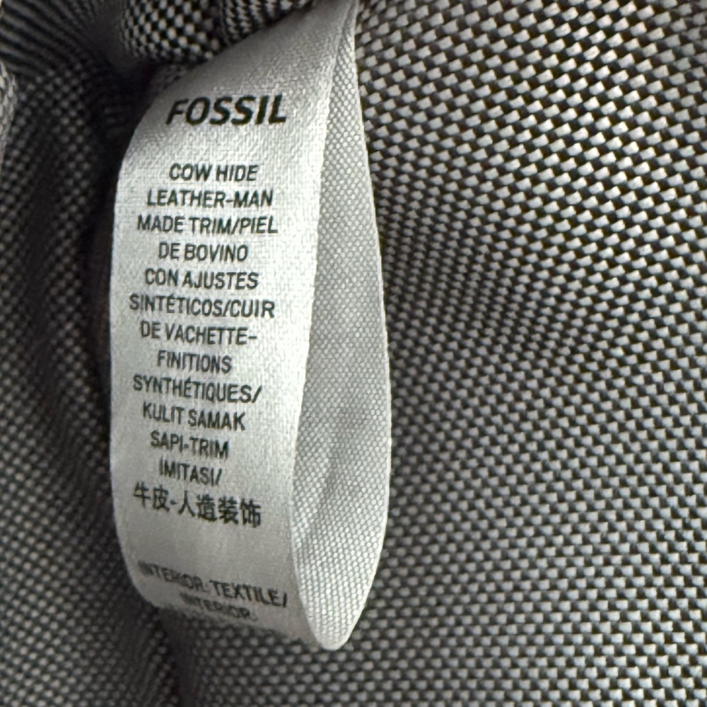 Fossil Tan Leather Camera Bag - Picture 6 of 6